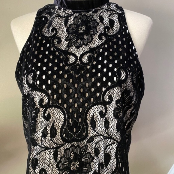 Free People Velvet Lace Black Top - Picture 4 of 11